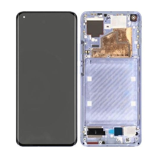 Xiaomi Mi11 ( 5G 2021 ) Lcd Display / Screen + Touch Purple 56000600K200